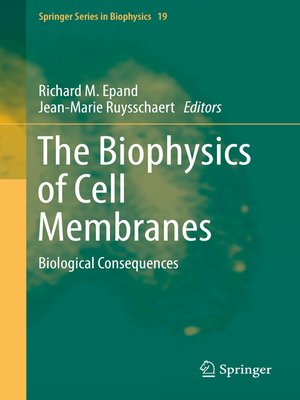 cover image of The Biophysics of Cell Membranes